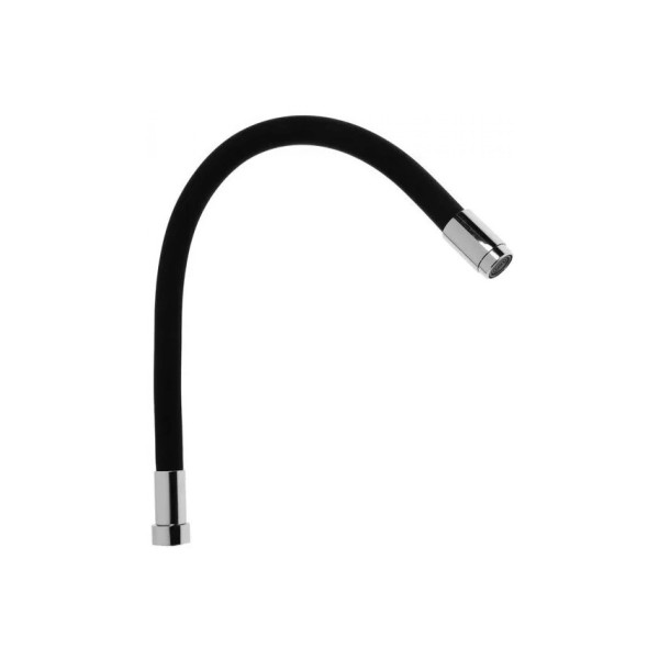 Излив для смесителя гибкий Ledeme черный (L7503-2)