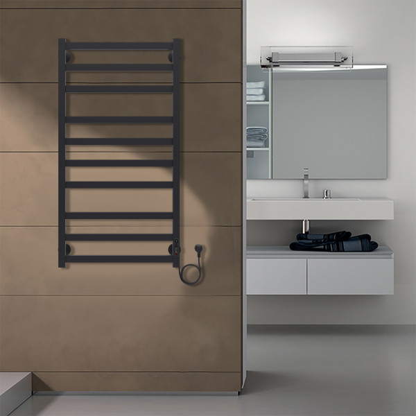 Полотенцесушитель электрический Azario Palermo 500x1000 черный