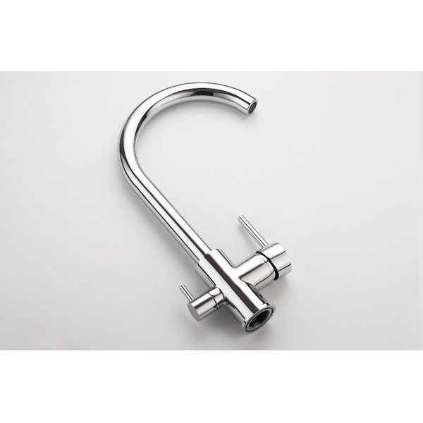 Смеситель для кухни Ledeme с переключателем на фильтр (L4255-3)