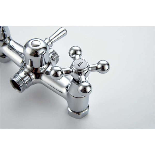 Смеситель для ванны и душа Ledeme с душевым гарнитуром (L2619)