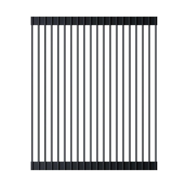 Коврик для мойки Omoikiri ROLL-01-GM 425x350 черный (4997002) Коврик для мойки Omoikiri ROLL-01-GM 425x350 черный (4997002)