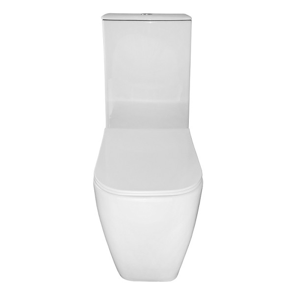 Унитаз напольный Mirada S безободковый с бачком и сиденьем микролифт 620х385х920 (AZ-1288A)