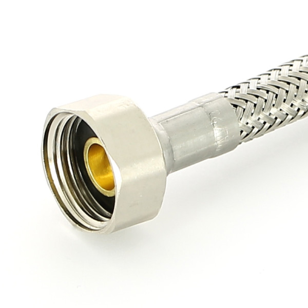 Подводка гибкая для смесителя Uni-Fitt 1000 мм 1/2"*МL8х1 удл. штуцер DN 6 оплётка из нерж. стали (503S2710) Подводка гибкая для смесителя Uni-Fitt 1000 мм 1/2"*МL8х1 удл. штуцер DN 6 оплётка из нерж. стали (503S2710)