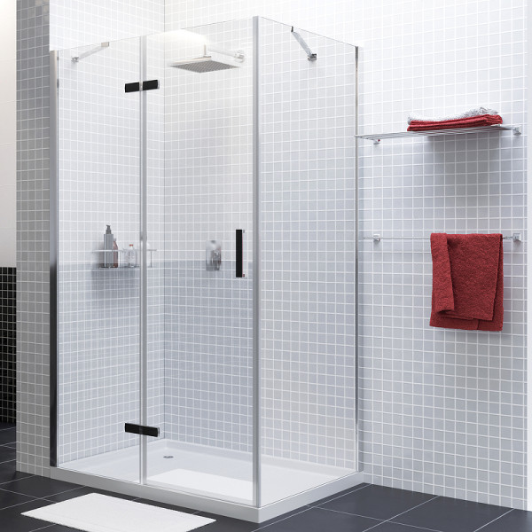 Душевой уголок WasserKRAFT Aller 120х200х100 стекло прозрачное, профиль черный матовый хром (10H10LBLACK MATT) Душевой уголок WasserKRAFT Aller 120х200х100 стекло прозрачное, профиль черный матовый хром (10H10LBLACK MATT)