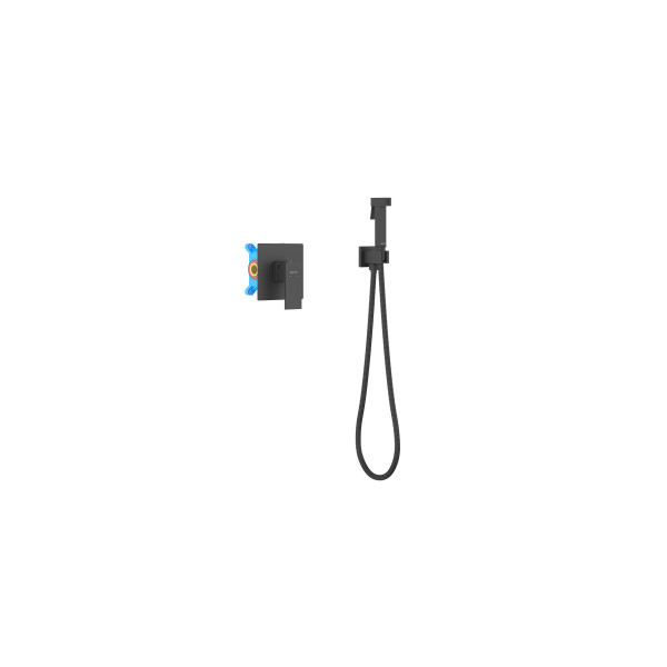 Смеситель с гигиеническим душем Aquatek Либра черный матовый (AQ1619MB) Смеситель с гигиеническим душем Aquatek Либра черный матовый (AQ1619MB)