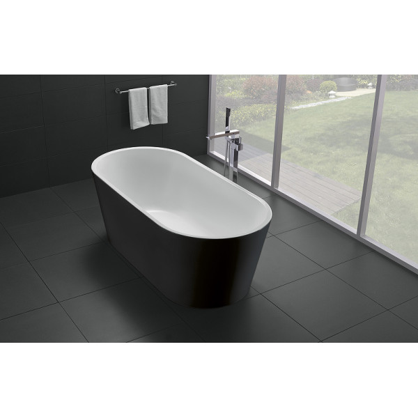 Ванна акриловая Belbagno 180x80 без перелива (BB71-1800-NERO-W0)