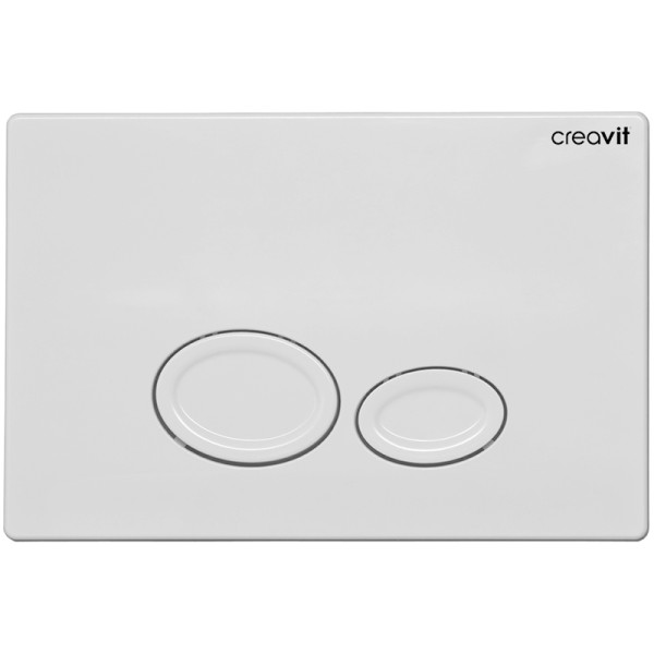 Клавиша смывная Creavit Drop белый (GP2001.00)