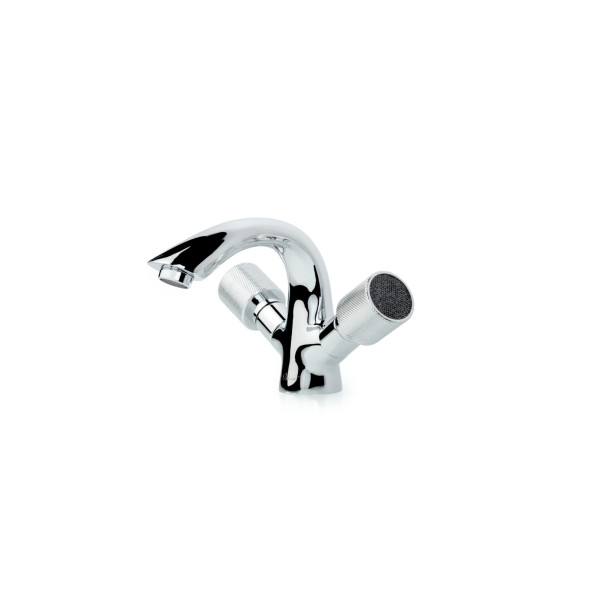 Смеситель для раковины Boheme Royal Cristal хром (271-Royal/CRST black)