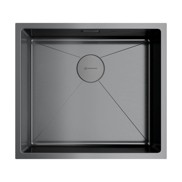 Мойка для кухни врезная Omoikiri Taki 49-U/IF-GM 440x490 вороненая сталь (4973524) Мойка для кухни врезная Omoikiri Taki 49-U/IF-GM 440x490 вороненая сталь (4973524)