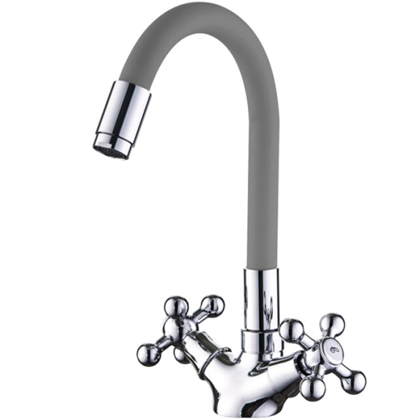 Смеситель для кухни Ledeme с гибким изливом (L1319-9) Смеситель для кухни Ledeme с гибким изливом (L1319-9)