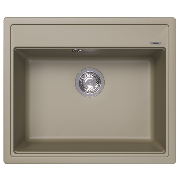 Мойка для кухни Abber Quarz 51x60x21,7 песочная (AQ2902S) Мойка для кухни Abber Quarz 51x60x21,7 песочная (AQ2902S)