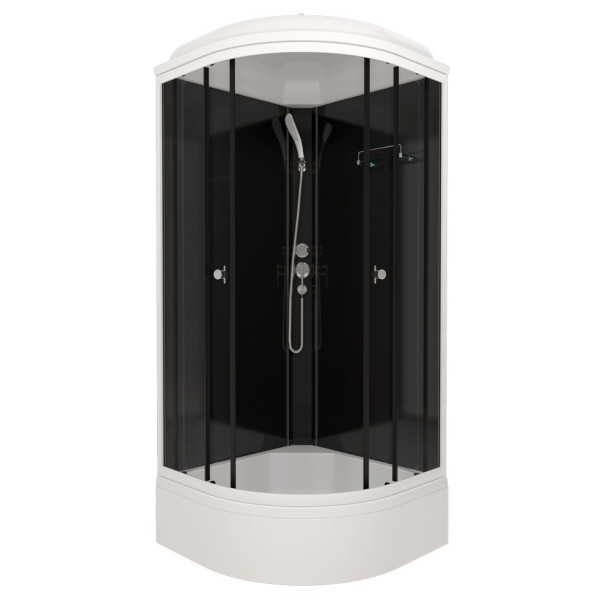 Душевая кабинаTriton Топ 88x88 стекло прозрачное, профиль белый (DK367)