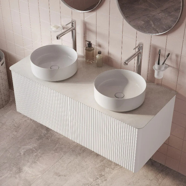 Столешница Iddis Optima Home 120x49,3x1 светло-серый (OPH12W1i89)