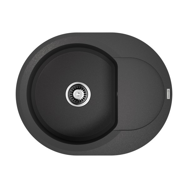 Мойка для кухни врезная Omoikiri Sakaime 60E-BL 600х470 черный (4993120) Мойка для кухни врезная Omoikiri Sakaime 60E-BL 600х470 черный (4993120)