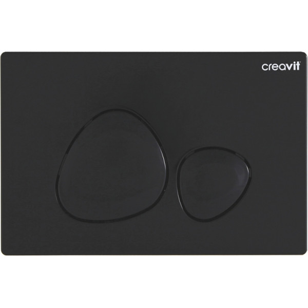 Клавиша смывная Creavit SPA черный глянцевый (GP7002.02) Клавиша смывная Creavit SPA черный глянцевый (GP7002.02)