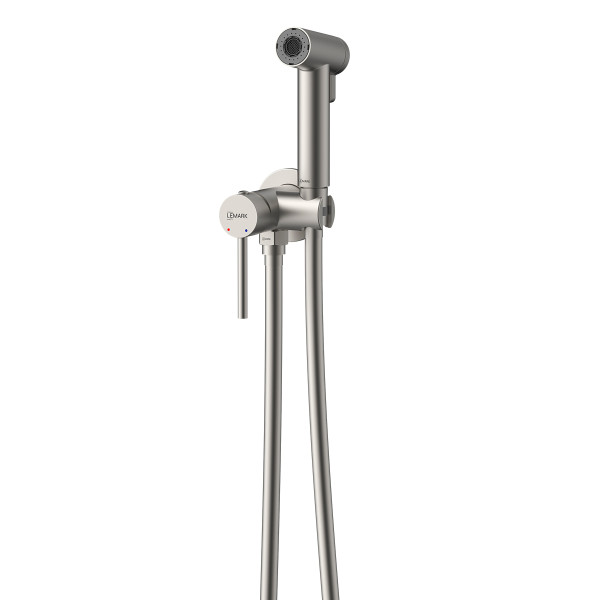 Смеситель с гигиеническим душем Lemark Kalina встраиваемый хром (LMF-2118S-BN)