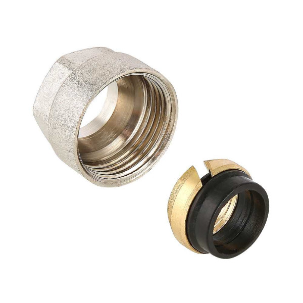 Переход коллекторный 15(1,0)*3/4"(18) (евроконус) Valtec для медной трубы (VT.4430.NVE.15)