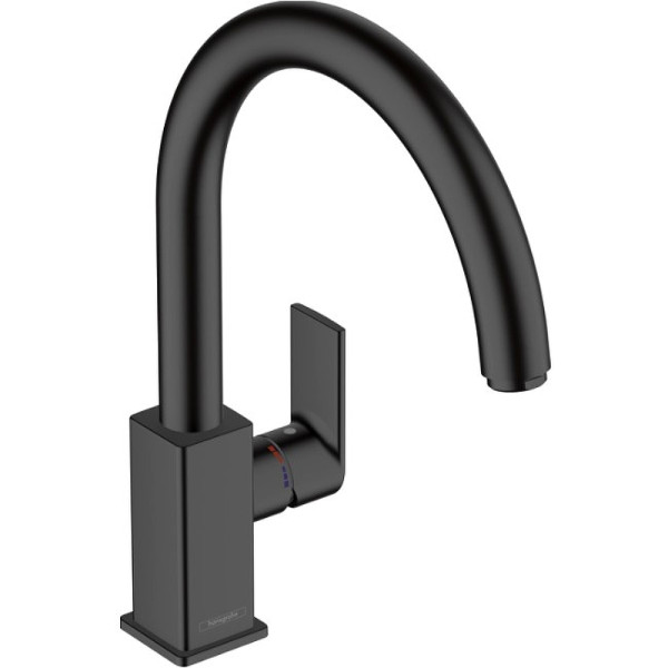 Смеситель для кухни Hansgrohe Vernis Shape M35 черный (71871670)