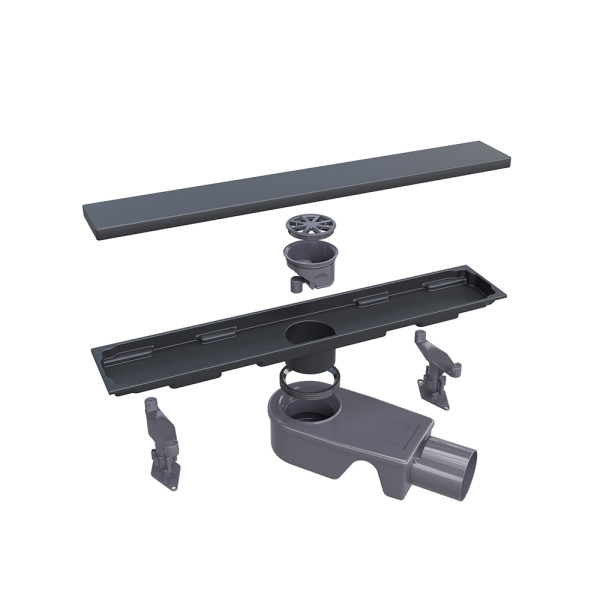 Душевой лоток RGW SDR 400 черный (47212240-04) Душевой лоток RGW SDR 400 черный (47212240-04)