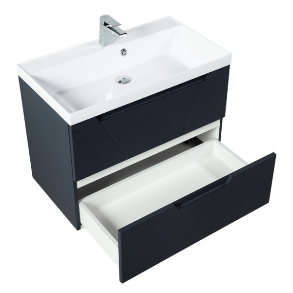 Тумба подвесная BelBagno Vittoria 80 Grigio Opaco (VITTORIA-800-2C-SO-GO-P) Тумба подвесная BelBagno Vittoria 80 Grigio Opaco (VITTORIA-800-2C-SO-GO-P)