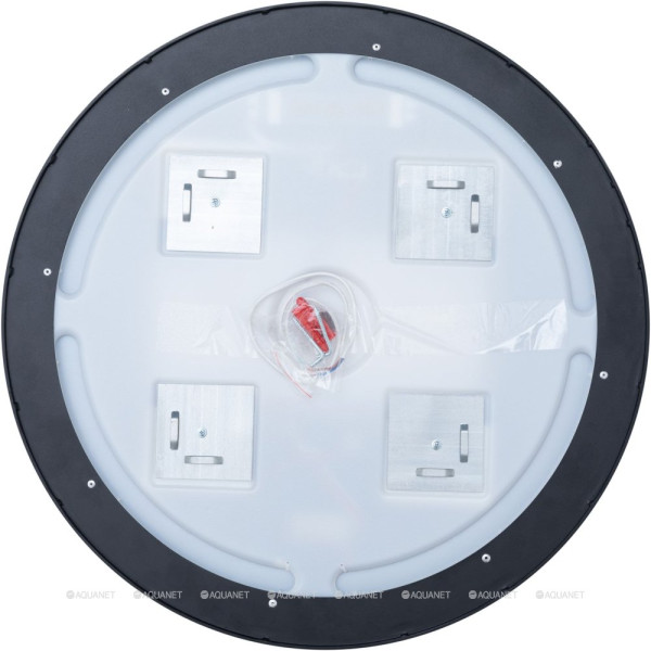Зеркало Aquanet Тренд 80x80 черный (00316653) Зеркало Aquanet Тренд 80x80 черный (00316653)