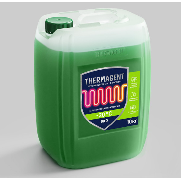 Теплоноситель Thermagent Eko-20 10 кг (пропиленгликоль) (TA 324654) Теплоноситель Thermagent Eko-20 10 кг (пропиленгликоль) (TA 324654)