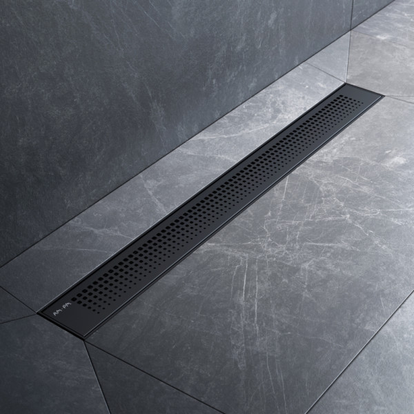 Душевой лоток AM.PM PrimeFlow линейный универс затвор Cut Gradient 70 см черн мат (W02SC-P11-070-01BM)