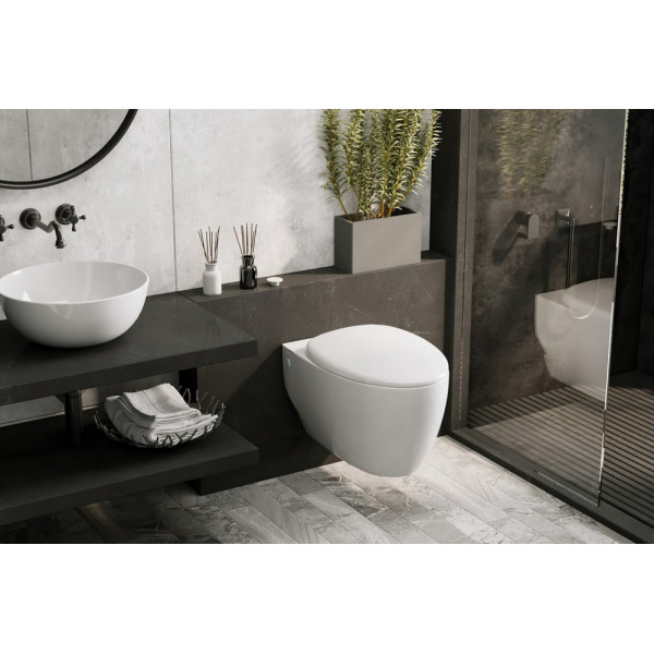 Комплект инсталляция с унитазом Abber Bequem (AC1107P-AC0101P)