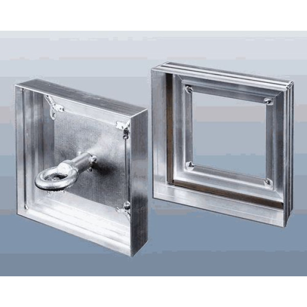 Люк напольный 300x300 алюминиевый ЛНА алюминиевый Event (00-00011855)