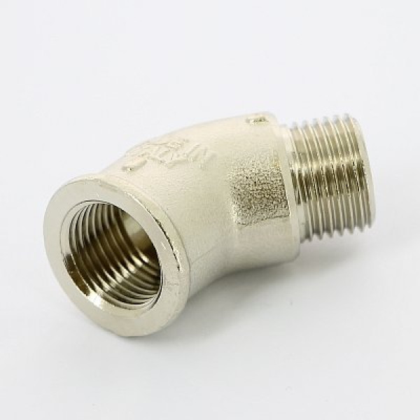Угол 45 НВ 1/2" никелированный Uni-Fitt (640N2200) Угол 45 НВ 1/2" никелированный Uni-Fitt (640N2200)