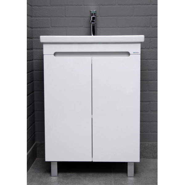 Тумба напольная Como 60 Аура без ящика Айсберг Домино (DA2502T) Тумба напольная Como 60 Аура без ящика Айсберг Домино (DA2502T)