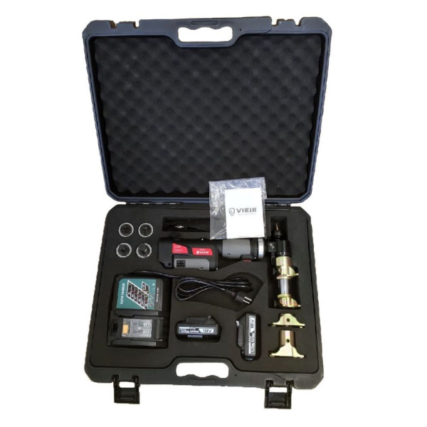 Инструмент аккумуляторный комбинированный для монтажа аксиальных фитингов Vieir (16-20-25-32 мм.) (VER1262) Инструмент аккумуляторный комбинированный для монтажа аксиальных фитингов Vieir (16-20-25-32 мм.) (VER1262)