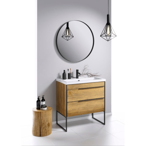 Тумба подвесная Aqwella Fargo 1000x465x600 дуб балтийский (FRG0110DB)