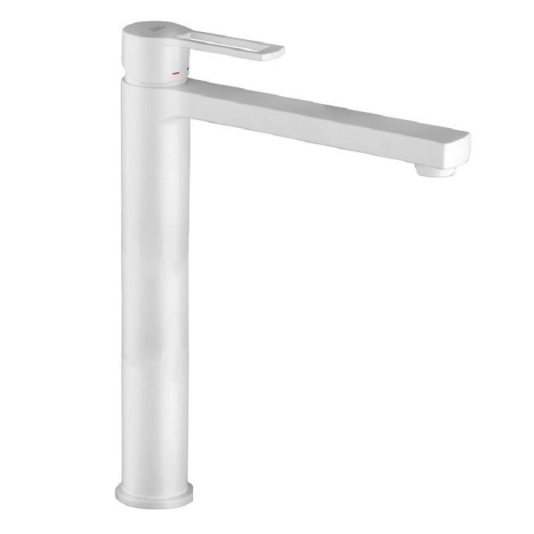 Смеситель для раковины Paffoni Ringo белый (RIN081BO) Смеситель для раковины Paffoni Ringo белый (RIN081BO)