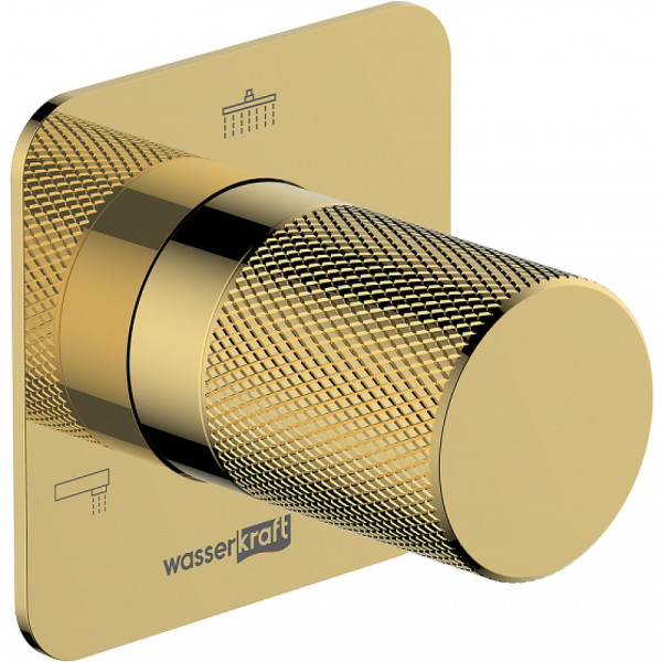 Переключатель на 3 выхода WasserKRAFT золотой (A304)