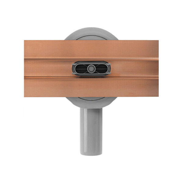 Лоток душевой Rea Neox slim pro 700 copper mat медь матовая (REA-G4806)