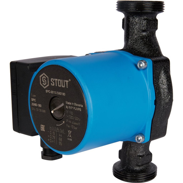 Насос циркуляционный Stout 25/60-180 (SPC-0010-2560180)