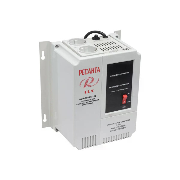 Стабилизатор напряжения Ресанта LUX АСН-1000Н/1-Ц (63/6/14)