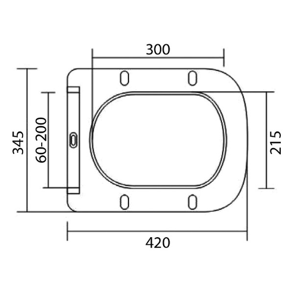 Унитаз подвесной BelBagno Due белый (BB3103CHR/SC)