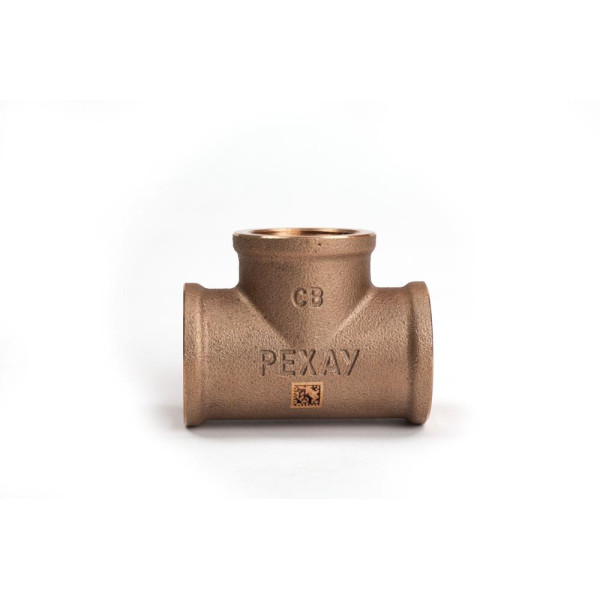 Тройник 3/4" Rehau Aurline RX+ (бронза) 18771051001