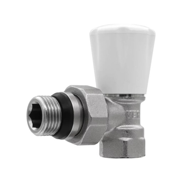 Клапан регулировочный угловой 3/4" Vieir (с уплотн. кольцом) (VR301) Клапан регулировочный угловой 3/4" Vieir (с уплотн. кольцом) (VR301)