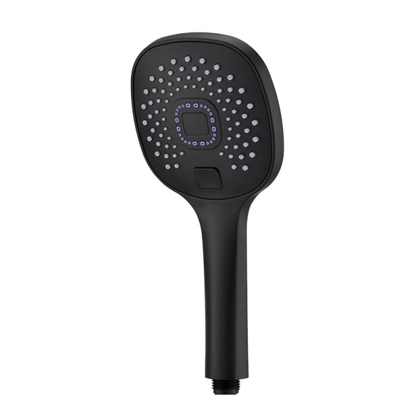 Душевая лейка Melodia Luxe d120 мм чёрная, 3 функции (MKP26311BL_bk) Душевая лейка Melodia Luxe d120 мм чёрная, 3 функции (MKP26311BL_bk)