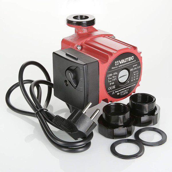 Насос циркуляционный VRS 25/6-130 (с гайками) Valtec (VRS.256.13.0) Насос циркуляционный VRS 25/6-130 (с гайками) Valtec (VRS.256.13.0)
