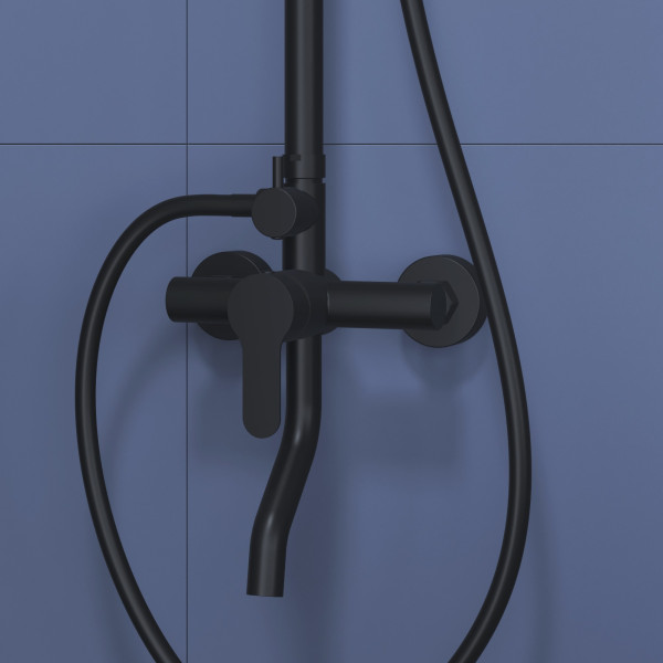 Душевая система RGW Shower Panels черный (59140124-04)