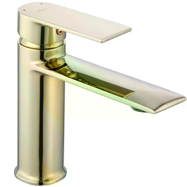 Смеситель для раковины Rea Veneta Золото (REA-B6417) Смеситель для раковины Rea Veneta Золото (REA-B6417)