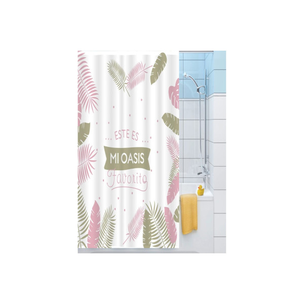 Шторка для ванны текстильная Melodia 180х180 см Мой любимый оазис (MZ-111) Шторка для ванны текстильная Melodia 180х180 см Мой любимый оазис (MZ-111)