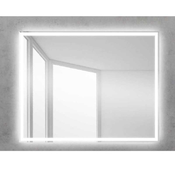 Зеркало с подсветкой BelBagno SPC-GRT 100x60 (SPC-GRT-1000-600-LED-BTN) Зеркало с подсветкой BelBagno SPC-GRT 100x60 (SPC-GRT-1000-600-LED-BTN)