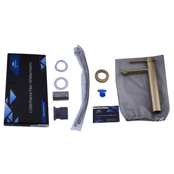 Смеситель для раковины Fashun бронза (A51234-21) Смеситель для раковины Fashun бронза (A51234-21)