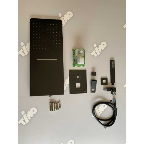 Душевая система Timo Briana черная внешняя часть внутреняя часть (SX-7139/03SM)