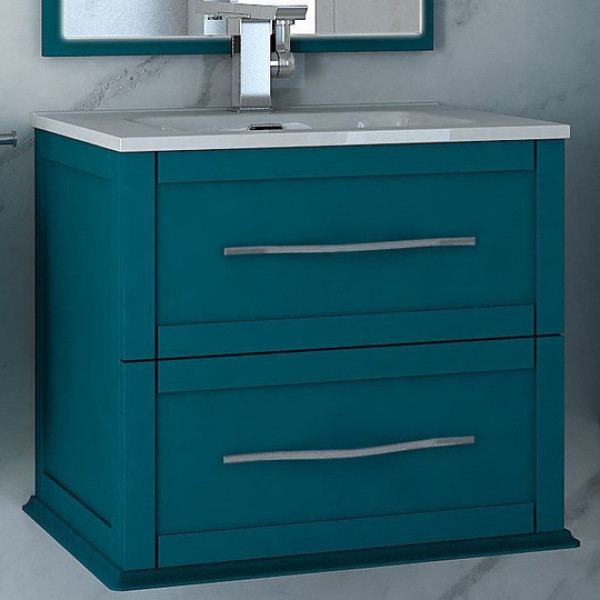 Тумба подвесная Cezares Tiffany 60x55 Blu Petrolio (54947) Тумба подвесная Cezares Tiffany 60x55 Blu Petrolio (54947)